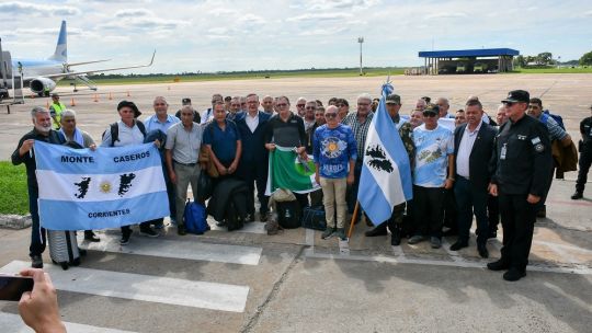 Malvinas: Corrientes envía a un nuevo contingente de excombatientes en un viaje para "sanar heridas"