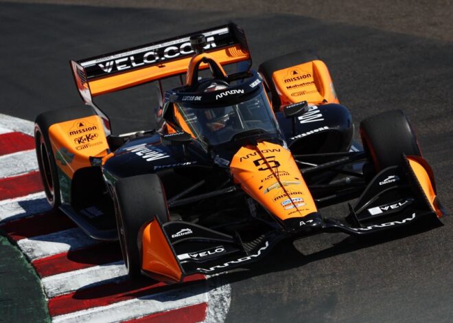 IndyCar Portland: Pato O'Ward en la pole y mantiene vivas esperanzas