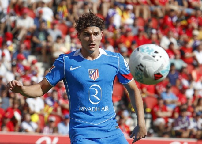 El enojo de Julián Álvarez en Atlético de Madrid por haber sido reemplazado ante Mallorca El enojo de Julián Álvarez en Atlético de Madrid por haber sido reemplazado ante Mallorca