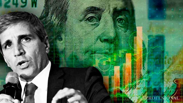 Caputo quiere evitar que el dólar cruce la "línea roja" pero el precio que pactan inversores ya la supera