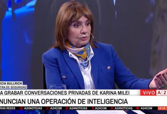 Bullrich negó en vivo que haya pedido allanar a Rial y le leyeron la denuncia donde lo pide