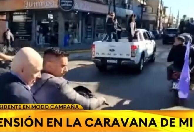 El motoquero que rescató a Espert es un barra acusado de tratar de matar a un dirigente