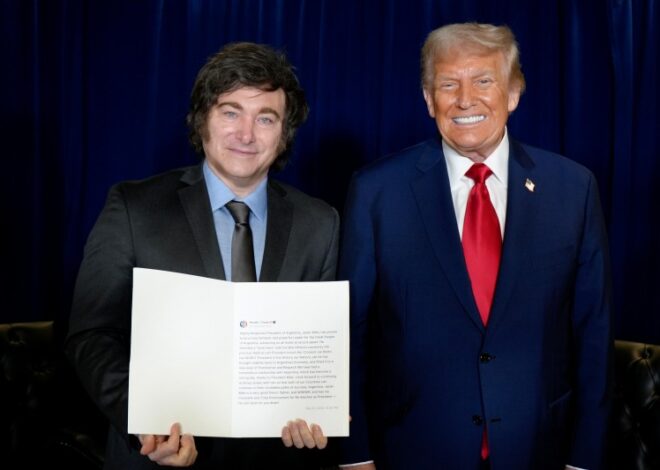 Fuerte respaldo de Trump a Milei, pero no quiso dar detalles de la ayuda: "Argentina no necesita un rescate" Fuerte respaldo de Trump a Milei, pero no quiso dar detalles de la ayuda: "Argentina no necesita un rescate"