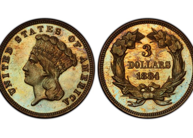 “Patterns Three Dollar”: la rara moneda estadounidense que es furor y puede valer US$42.500 en el mercado de subastas