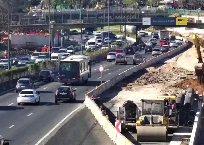 Obras de renovación integral: cierran un acceso a la autopista Dellepiane sentido al centro