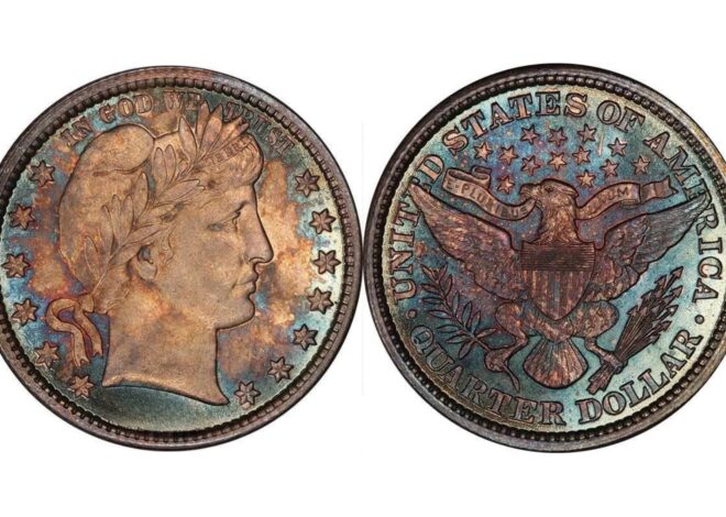 “Barber Quarters”: el año que debe tener una moneda de 25 centavos para que valga 60.000 dólares