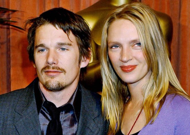 Ethan Hawke habla sobre su relación con Uma Thurman y confiesa que se alegra de haber perdido el protagónico de Titanic