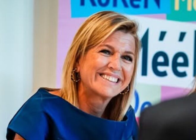 El sofisticado outfit en azul marino con el que Máxima Zorreguieta se lució durante una actividad en Leiden El sofisticado outfit en azul marino con el que Máxima Zorreguieta se lució durante una actividad en Leiden
