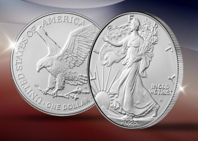 Así es la edición especial del dólar de plata American Eagle que llega a EE.UU.