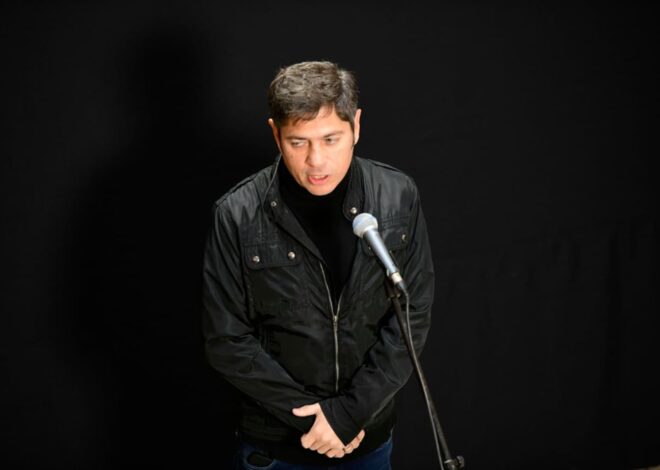 El llanto de Axel Kicillof al hablar de su hijo mayor, que votó por primera vez: “Es un acto familiar”