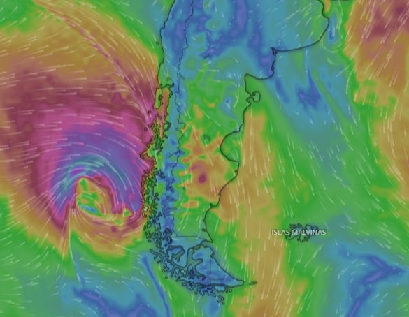Hay alerta naranja y amarilla por lluvias y viento fuerte: las provincias afectadas Hay alerta naranja y amarilla por lluvias y viento fuerte: las provincias afectadas