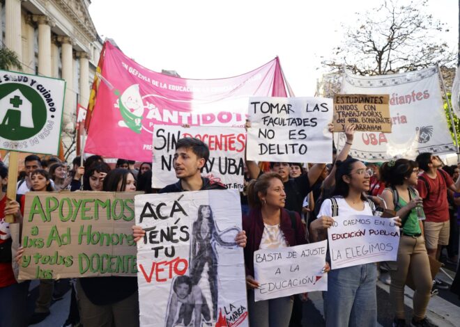 Marcha universitaria, en vivo: horario, cortes, concentración y las últimas noticias