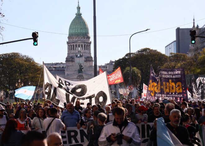 Sesión en Diputados contra los vetos de Milei, en vivo: últimas noticias