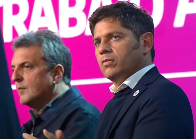 En un acto con comparaciones con el 2001, Kicillof dijo que no quiere “desestabilizar”