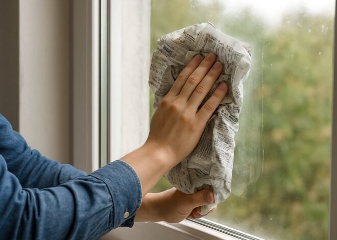 El motivo por el que no hay que usar papel de diario para limpiar vidrios y espejos