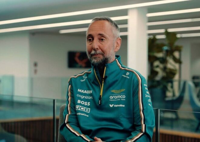 Enrico Cardile ya causa impacto junto a Adrian Newey en Aston Martin