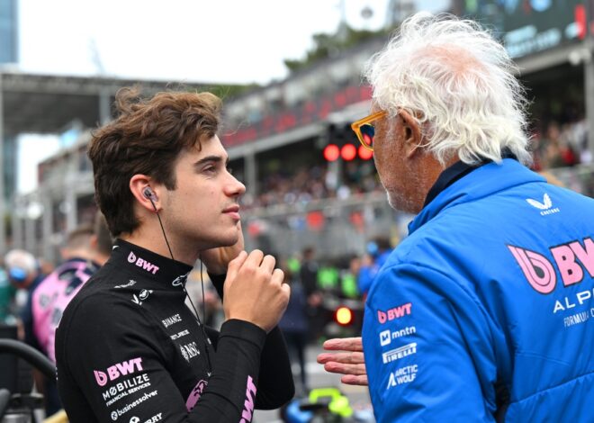 Colapinto: "Briatore me hizo mucho más fuerte mentalmente"