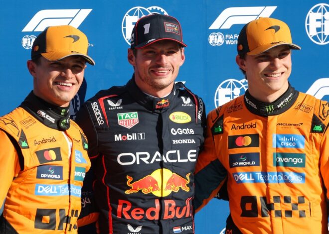 Norris y Piastri no están sorprendidos por la pole de Verstappen en Italia