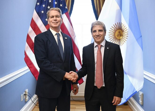 Cuatro días de Caputo en Washington: todavía sin dólares ni fecha de regreso Cuatro días de Caputo en Washington: todavía sin dólares ni fecha de regreso