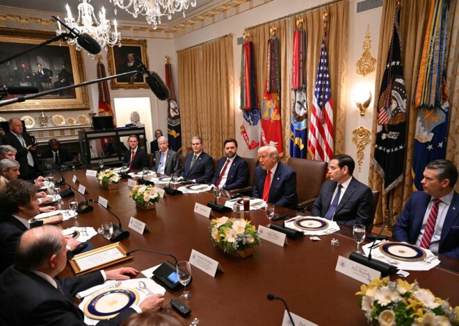 Video: así fue la reunión de Javier Milei con Donald Trump en la Casa Blanca