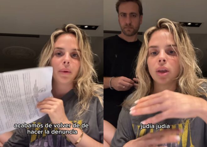 Un vecino le gritó “¡qué asco, judía!” a una influencer y le tiró un fierro por la cabeza: qué le dijo la Policía Un vecino le gritó “¡qué asco, judía!” a una influencer y le tiró un fierro por la cabeza: qué le dijo la Policía