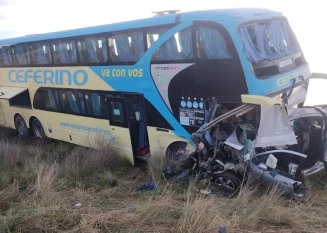 Ruta 3: un hombre murió y tres personas resultaron heridas tras un triple choque en Villarino