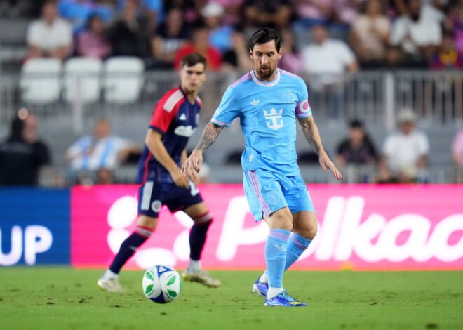 Lionel Messi es titular en Inter Miami contra New England Revolution, por la MLS