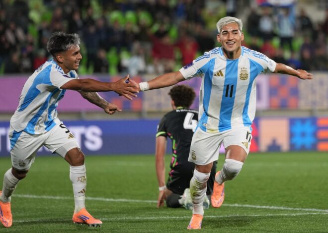 Para Argentina, primero hay que saber sufrir para después golear y clasificarse para los octavos de final