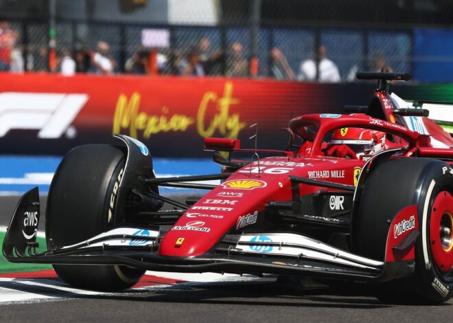 F1 GP México 2025: Leclerc lidera la FP1, Colapinto 9° y O'Ward en 13°