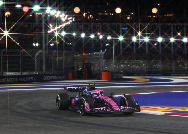 Colapinto revela por qué sufrió con el Alpine el viernes del GP de Singapur