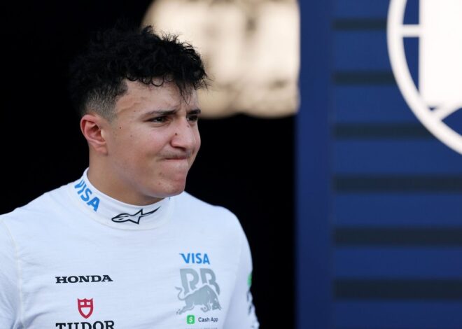 Hadjar reconoce un "error" en su accidente de la clasificación de Austin Hadjar reconoce un "error" en su accidente de la clasificación de Austin