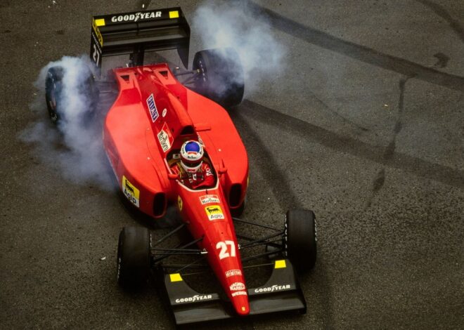 Un Ferrari V12 de F1 de Jean Alesi saldrá a subasta Un Ferrari V12 de F1 de Jean Alesi saldrá a subasta