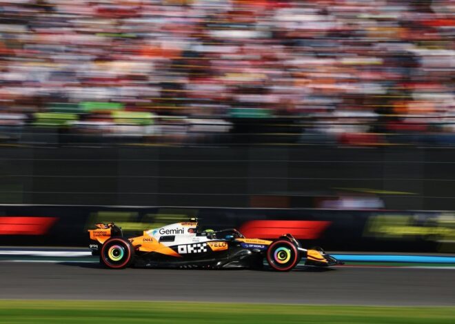 Por qué Lando Norris volvió a "volar" en su oportuna vuelta para la pole en México