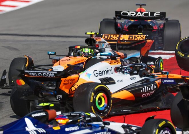Piastri: McLaren eliminó las "repercusiones" para Norris por Singapur tras el choque en Austin Piastri: McLaren eliminó las "repercusiones" para Norris por Singapur tras el choque en Austin