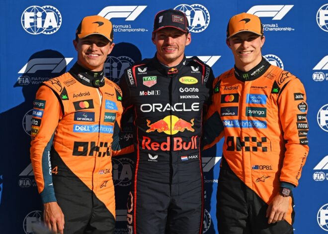 Verstappen, Norris y Piastri: sus resultados en las últimas carreras en 2023 y 2024