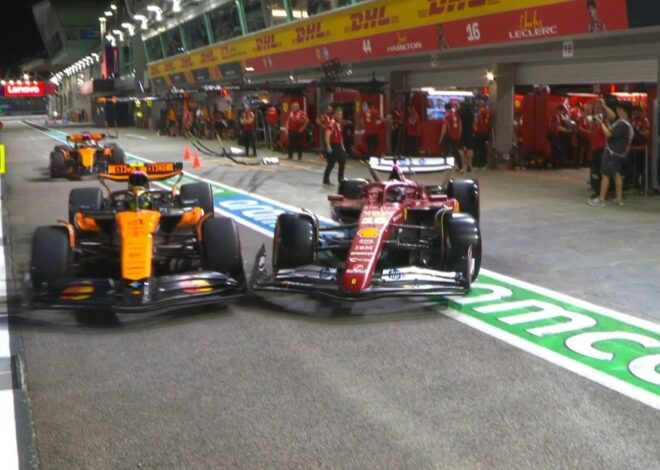 VIDEO: El accidente de Leclerc y Norris que podría sancionar a Ferrari VIDEO: El accidente de Leclerc y Norris que podría sancionar a Ferrari