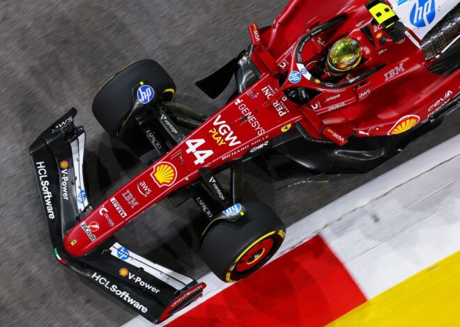 Un Ferrari sin frenos en Singapur se convierte en la cuarta fuerza de la F1