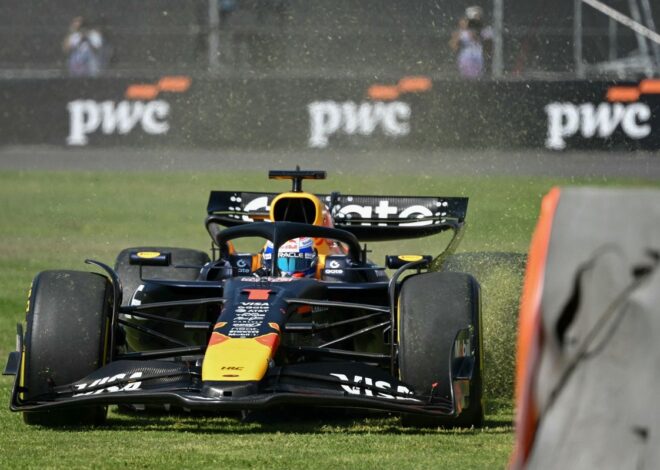 Russell critica la "carrera de cortadoras de césped" en el inicio del GP de México