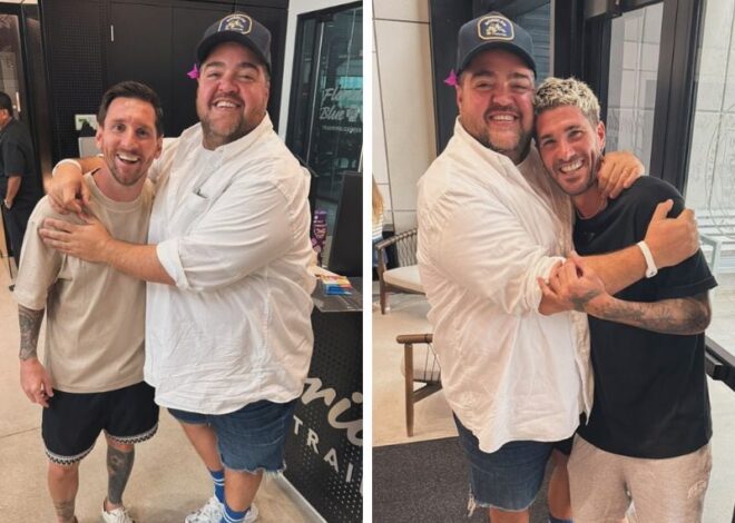 La emoción de Darío Barassi al encontrarse con Lionel Messi y Rodrigo De Paul en Miami La emoción de Darío Barassi al encontrarse con Lionel Messi y Rodrigo De Paul en Miami