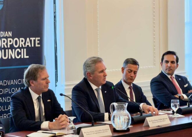 Tras su reunión con el representante comercial de Trump, Pablo Quirno es recibido por el secretario de Estado en Washington