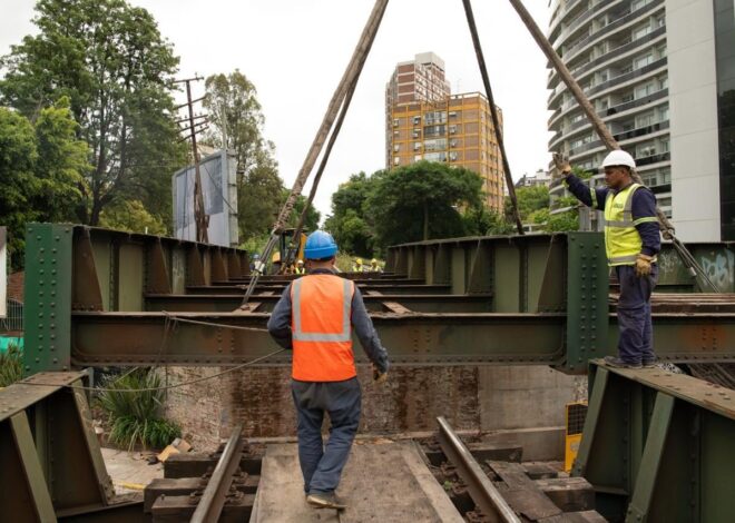 Corte total en Colegiales: una obra clave en el tren Mitre complicará el tránsito hasta el martes