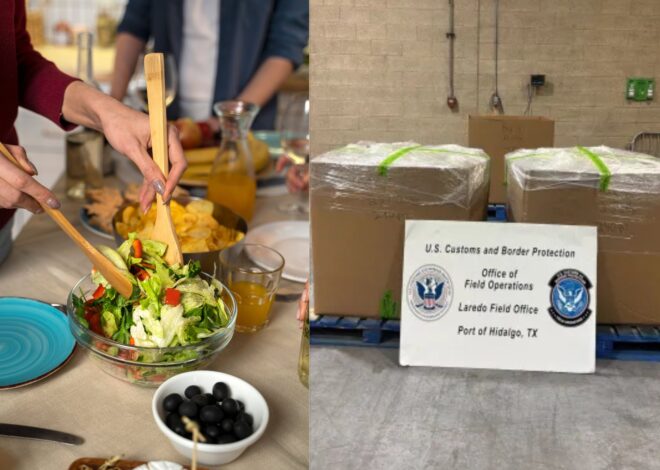 Dijeron que transportaban lechuga para Acción de Gracias, pero la CBP descubrió una carga ilegal de US$10 millones