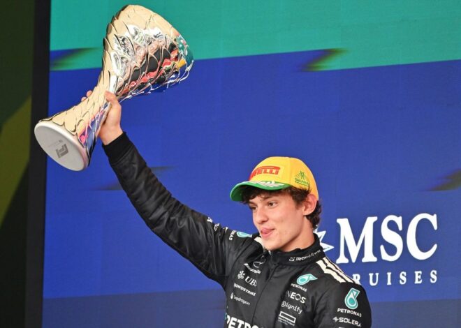 Cómo los mejores resultados de Antonelli en F1 se han dado en circuitos desconocidos