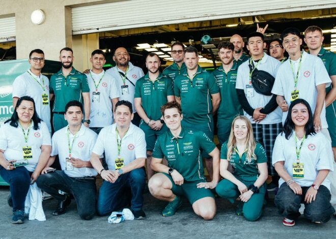 Por qué Aston Martin busca activamente a la próxima generación de mecánicos de F1