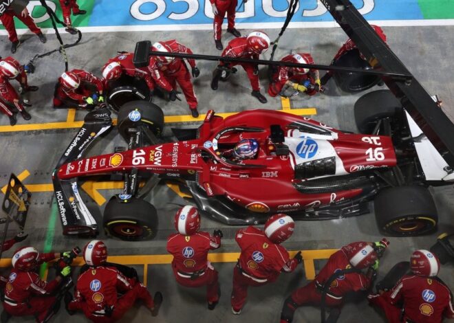 Ferrari domina en el ranking de paradas en pits: mejor promedio y menos errores