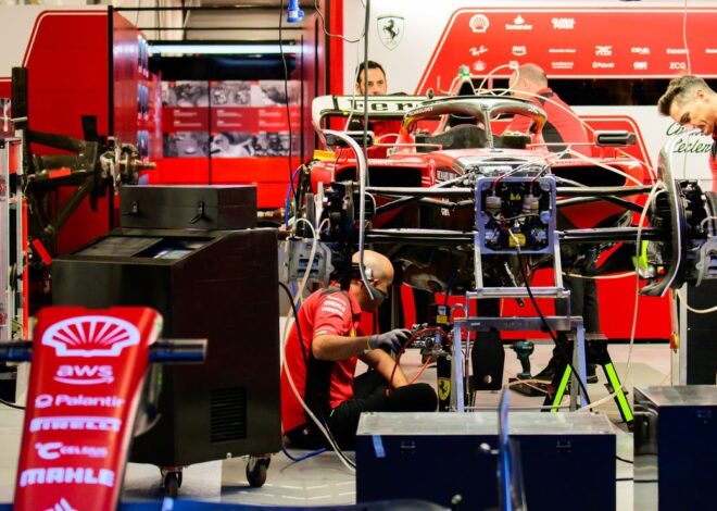 Ferrari prepara el SF-23 cedido a Cadillac que usará Sergio Pérez Ferrari prepara el SF-23 cedido a Cadillac que usará Sergio Pérez