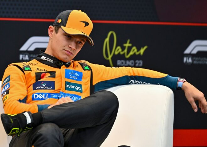 Norris lamenta carrera de Qatar: "Nos arriesgamos y no debimos hacerlo"