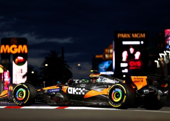 Norris, con confianza en Las Vegas: "Se siente mejor que el año pasado"