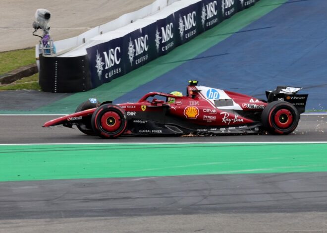 Hamilton explica el incidente con Colapinto en Brasil: "Se movió al mismo tiempo"