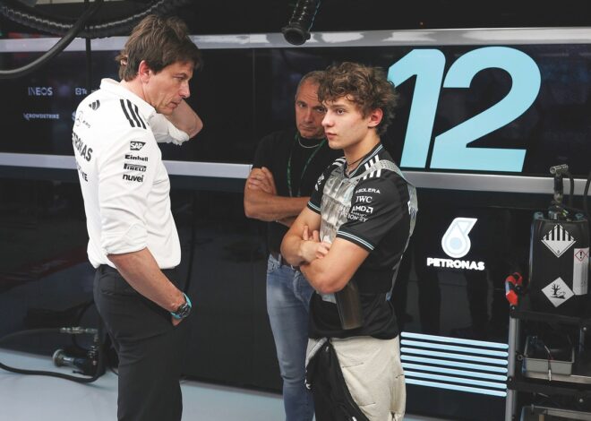Wolff califica a Marko de "descerebrado" por su comentario sobre Antonelli en Qatar Wolff califica a Marko de "descerebrado" por su comentario sobre Antonelli en Qatar